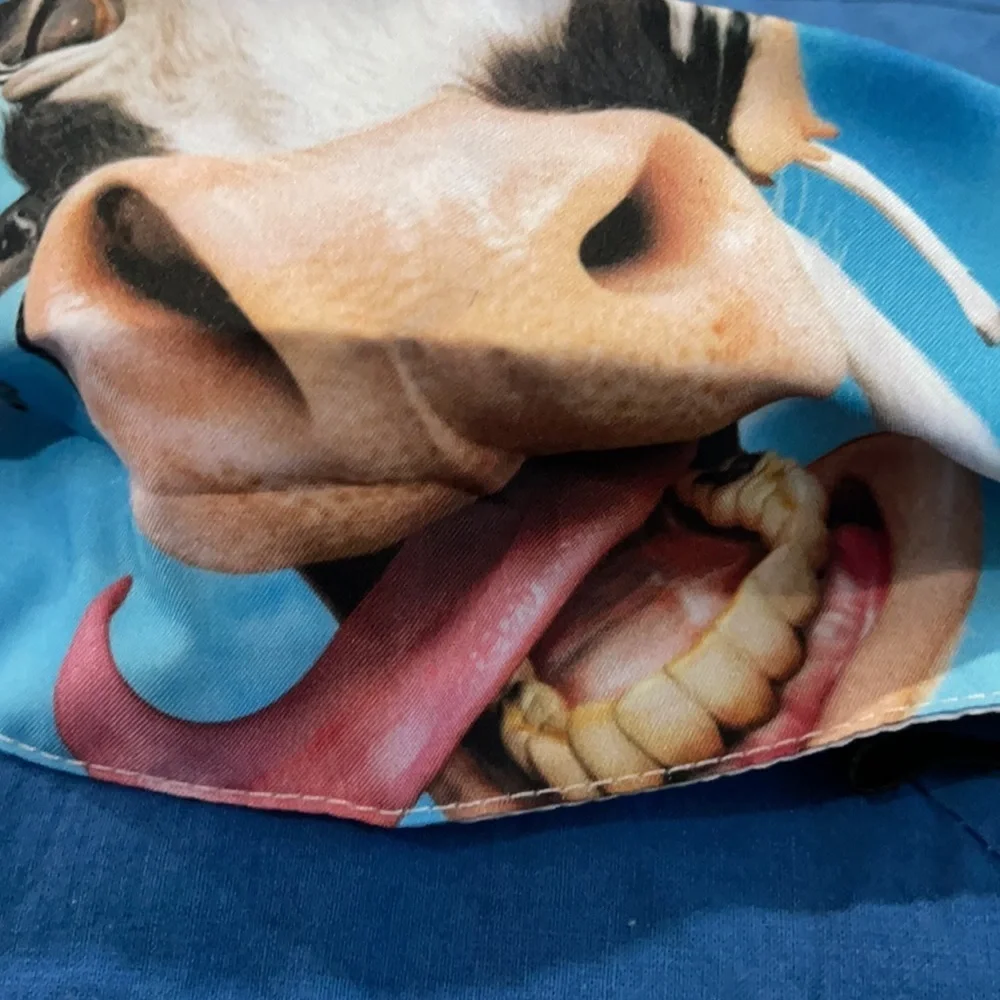 6/$20 New cow face mask